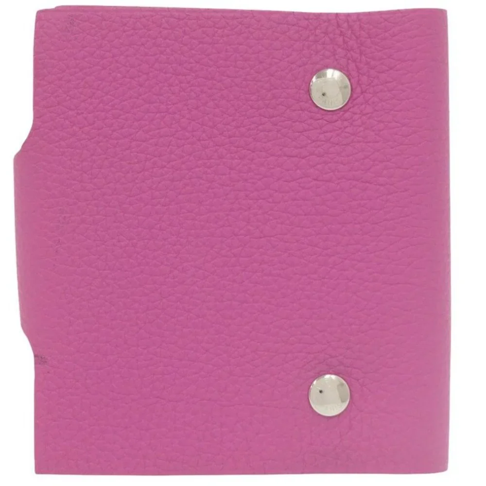 Hermes Ulysse Neo Mini Togo Magnolia Silver Hardware C Stamp